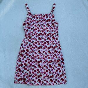 Y2K Floral Printed Dress